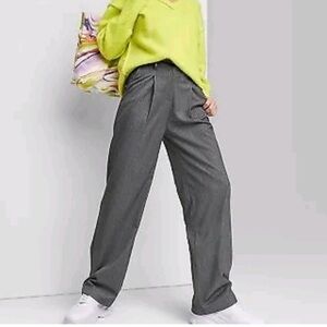 NWT Wild Fable Target Gray Wide Leg Pants 4
